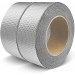 2 pi�ces ruban butyle bande etancheite toiture: butyle en aluminium bande d�tanch�it� 50mm x 5m ruban ...