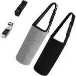2 pi�ces sac isotherme bouteillegourde isotherme 500mlbandouli�re r�glable porte gourde sac � dossac ...