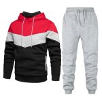 2 pices survtement homme ensemble casual sweats  capuche pull  manches longues sweat - shirts pantalons ...