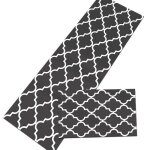 2 pices tapis cuisine antidrapant lavable en machine tapis de paillasson imprim tapis de sol cuisine(40x60 ...