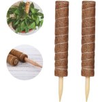 2 pices tuteur plantetuteur coco poteau de coco bton de coco pour la maison jardin plante grimpantes ...