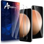 2 pi�ces verre tremp� pour samsung galaxy s23 fe film protection �cran ultra r�sistant aux rayures protecteur ...