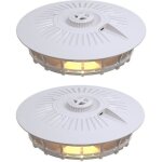 2 piges  puces domestiques led 4 modes panneau adhsif adapts aux chenils intrieurs extrieurs et ...