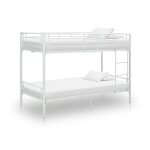 2 places lit superpos� denfant - intemporel - blanc m�tal 90x200 cmcdiscount2025 fafa 4924965