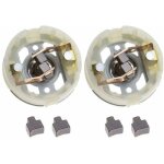 2 porte - balais de charbon pour le moteur rs550 et 4 balais de charbon pour la perceuse - visseuse odipie ...