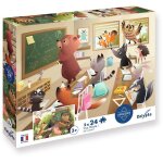2 puzzles - sentosphere - 24 pi�ces - vive lecole - observation - m�moire - logique - d�s 3 ans