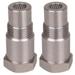 2 rallonges capteur lambda 46. 5mm m18x1. 5 - pour syst�me �chappement voiture - filtre d�trompeur