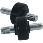 2 roulettes avant avec axes pour aspirateur ss - 2230002510 compatible x - force flex rh98a0wo / rh9959wo ...
