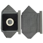 2 sacs aspirateur universels r�utilisables non tiss� 11x10cm