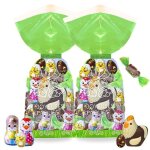 2 sachets de 20 chocolats de p�ques : papillotes lapin et petits ?ufs r�villon petits moulages rohan ...