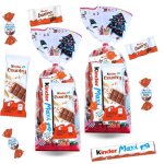 2 sachets de noël garnis de 40 chocolats kinder schokobons mini bueno country & maxi idéal pour offrir ... 2 sachets de noël garnis de 40 chocolats kinder schokobons mini bueno country & maxi idéal pour offrir ...