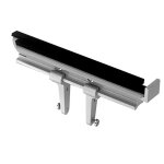 2 supports multilux n pour tablette radiateur panneaux fonte ou acier - fixation sans per�age - pour ...