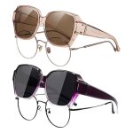 2 sur - lunettes solaires polaris�es uv400 pour p�che conduite sport