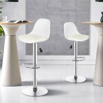 2 tabourets de bar - xjing - tabouret de bar rglable en cuir pu - chaise haute - dire adieu  la fatigue ...