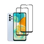 2 verre tremp� pour samsung galaxy a23 4g / 5g . vitre protection d�cran noir - anti rayures ultra r�sistant ...