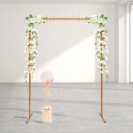 2 x 15 m arche de mariage rectangulaire en m�tal - support de d�coration pour mariage f�te arceau