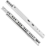 2 x coulisse tiroir - glissiere pour tiroir - 17mm x 246mm - rail tiroir coulissant - rail coulissant ...