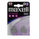 2 x piles boutons lithium cr2025 (2�1) maxell