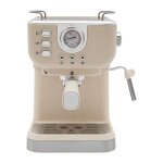 20 bar machine � caf� avec mousseuse de lait - 1050w r�servoir deau 15l - semi - automatique pour espresso ...