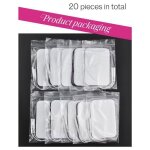 20 electrodes ou patchs pour tens ems neurostimulateur - lbdc