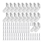 20 équerres en l en acier inoxydable avec vis pour étagères chaises et meubles 20 équerres en l en acier inoxydable avec vis pour étagères chaises et meubles