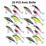 20 leurres dcp en boîte minnow laser haut réfléchissant 6cm 11g hameçons triples anti - enchevêtrement ... 20 leurres dcp en boîte minnow laser haut réfléchissant 6cm 11g hameçons triples anti - enchevêtrement ...
