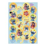 20 mini disques sans sucre disney lilo & stitch decor gateau cupcake
