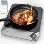 20 mm 99 niveaux plaque  induction ultra - mince2100 w plaque de cuisson  induction portablehome app ...