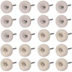 20 pcs 25mm roue de polissage laine feutre polissage laine de polir pour outil rotatif disque doux de ... 20 pcs 25mm roue de polissage laine feutre polissage laine de polir pour outil rotatif disque doux de ...