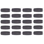 Rouleaux de remplacement - scholl - velvet smooth - extra rugueux - lot de 20 - pour pdicure