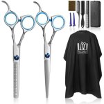 20 pcs frcolor ciseaux de coiffure professionnels outils de coupe de cheveux - keeper