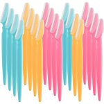 20 pcs rasoirs  sourcils rasoir visage outil de dermaplaning exfoliant pour femmes et hommes