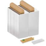 20 pi�ces aimants autocollant puissant 30x10x1mm aimant plat adh�sifs par paires magnets rectangulaires ...