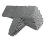 Bordure de jardin - jormftte - 20 pices - plastique - effet pierre - gris