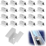 20 pices support fixation panneau solaire 8mm fixation panneau support solaire photovoltaque kit solaire ...