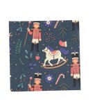 20 serviettes de table jetable papier casse - noisette 32. 5cm bleu