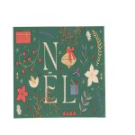 20 serviettes de table jetable papier dco nol 32. 5cm rouge