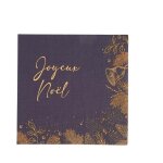 20 serviettes de table jetable papier fort nol 32. 5cm bleu