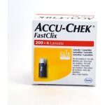 200 + 4 lancettes accu - chek fastclix