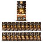 200 capsules aluminium compatibles nespresso  usage domestique - caf saveur caramel - dosettes by ...