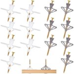 200 pieces cheville pour parpaing creux vis et chevilles fixations murales creuses ancrages pour plaques ...