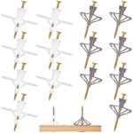200 pieces cheville pour parpaing creux vis et chevilles fixations murales creuses ancrages pour plaques ...