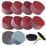 200 pièces disques de ponçage 50mm disques abrasifs grain 80 180 240 320 400 600 800 1000 2000 3000 pour ... 200 pièces disques de ponçage 50mm disques abrasifs grain 80 180 240 320 400 600 800 1000 2000 3000 pour ...