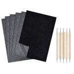 200 pièces papier transfert carbone 115 x 83 pouces papier calque a4 papier graphite carbone avec stylet ... 200 pièces papier transfert carbone 115 x 83 pouces papier calque a4 papier graphite carbone avec stylet ...