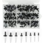 200 pi�ces rivets aveugles pop en aluminium (3. 2x8 3. 2x10 4 x10 4x14 4. 8x14 4. 8x18)mm 8 tailles kit ...