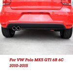 2010 - 2015 - diffuseur de pare - chocs arrire de voiture mathiateur de spomicrophone pour vw polo mk5 ...