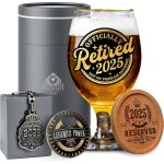 2025 cadeau retraite homme verre a biere cadeau personnalis homme cadeau depart collegue de travail ...