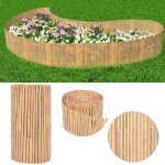 Soldes 2025 cl�ture bambou - vidaxl - 1000 x 50 cm - anti - corrosion&anti - rouille @31