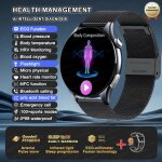 2025 ecg + ppg diagnostic de sant� montres lipide bp traqueur de fr�quence cardiaque nfc sport montre ...