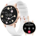 2025 montre connect�e femme avec siri / et / hrv 1. 27 tft smartwatch avec appel bluetooth cardiofr�quencem�tr ...